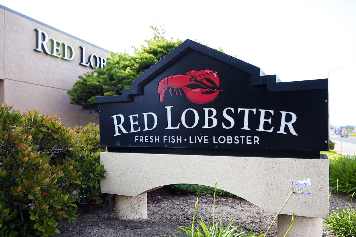 Red Lobster restaurant sign Justin Sullivan/Getty Images