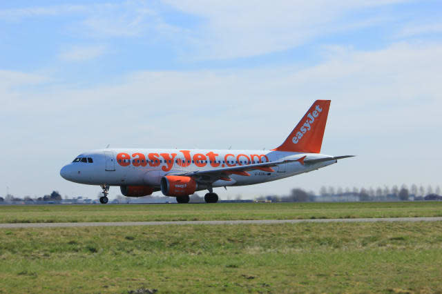 Amsterdam the Netherlands - March 25th, 2017: G-EZBJ easyJet Airbus