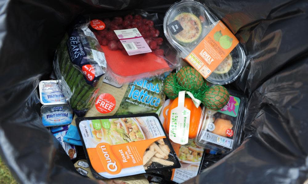 Tesco has been commended for publishing data on how much food it bins.