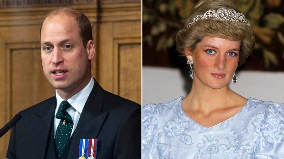 Prince William, Princess Diana
