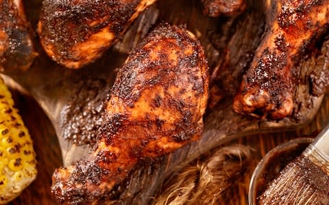 Jerk chicken - Credit: Getty