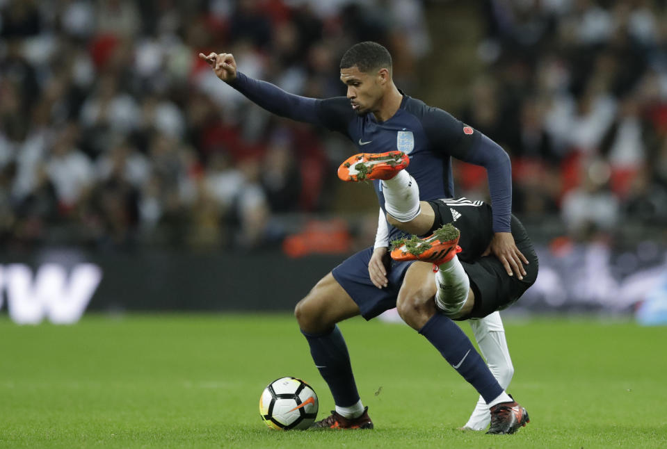 What a debut: England’s Ruben Loftus-Cheek was Man of the Match against the world champions