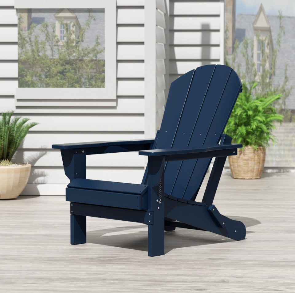 <p><a href="https://go.redirectingat.com?id=74968X1596630&url=https%3A%2F%2Fwww.bedbathandbeyond.com%2FHome-Garden%2FLaguna-Poly-Adirondack-Deep-Seating-Eco-Friendly-Chair-by-Westin-Outdoor%2F20785195%2Fproduct.html%3Foption%3D53704018&sref=https%3A%2F%2Fwww.elledecor.com%2Fshopping%2Ffurniture%2Fg60269127%2Fbest-adirondack-chairs%2F" rel="nofollow noopener" target="_blank" data-ylk="slk:Shop Now;elm:context_link;itc:0;sec:content-canvas" class="link ">Shop Now</a></p><p>Poly Outdoor Foldable Adirondack Chair</p><p>$131.59</p><span class="copyright">Bed Bath & Beyond</span>