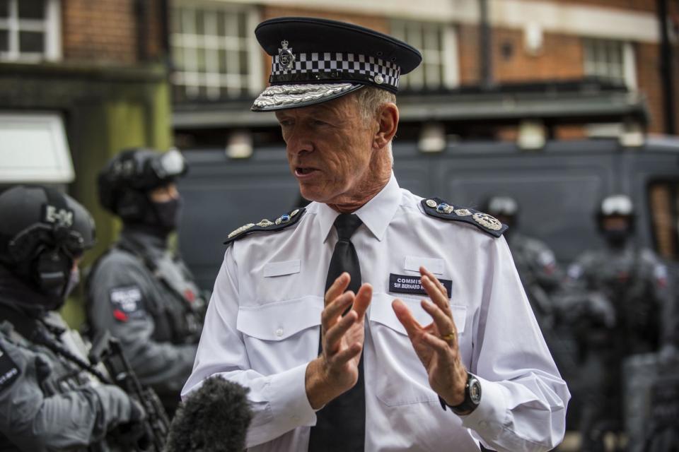 Leaving the role: Sir Bernard Hogan-Howe (Lucy Young)