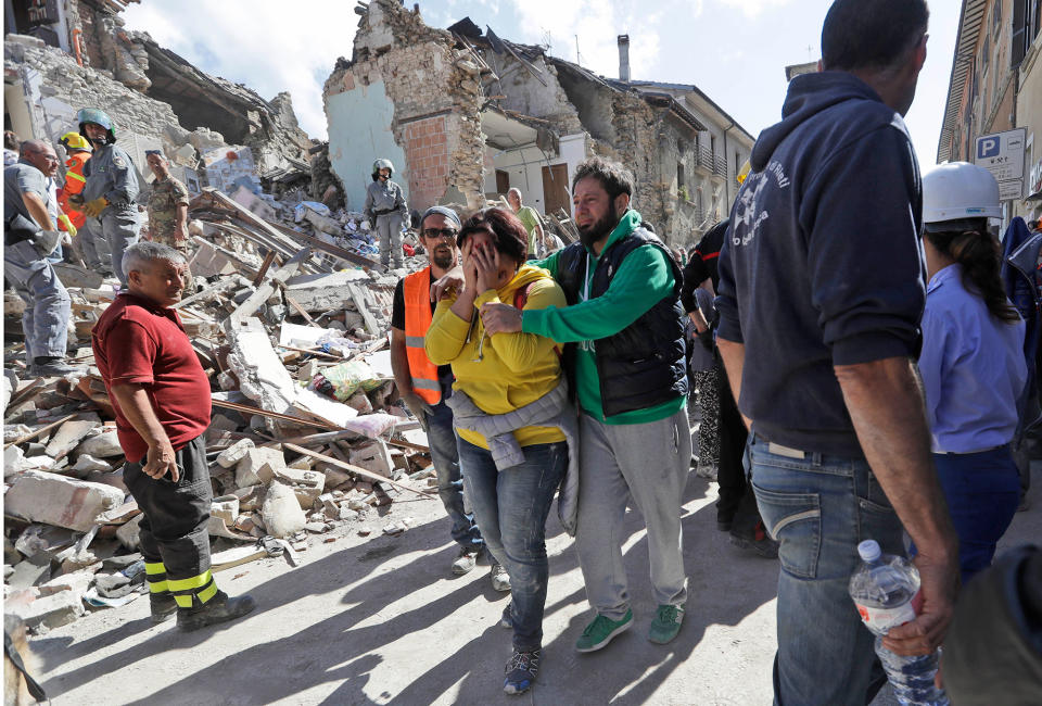 Powerful earthquake hits central Italy