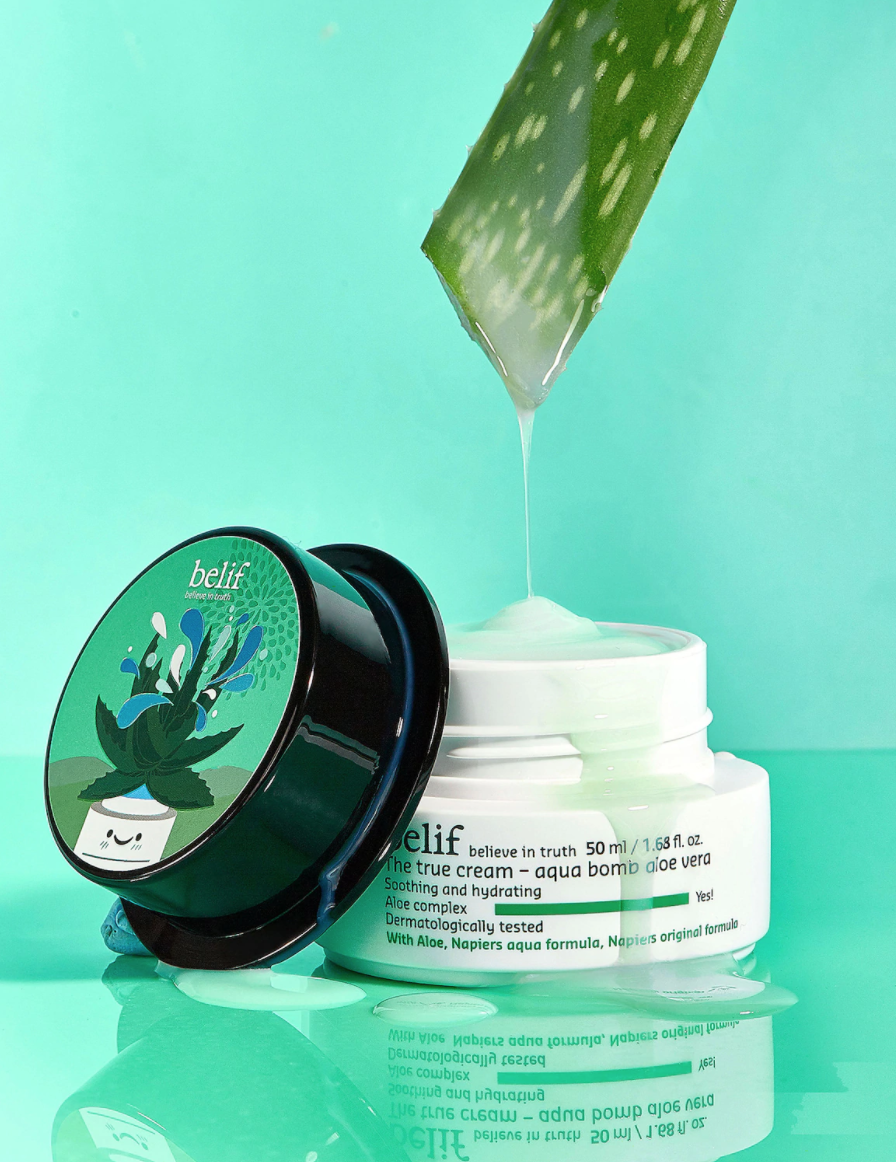 The True Cream Aqua Bomb Aloe Vera