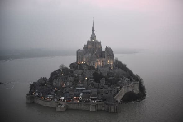 FRANCE-TOURISM-HERITAGE-HIGH-TIDE