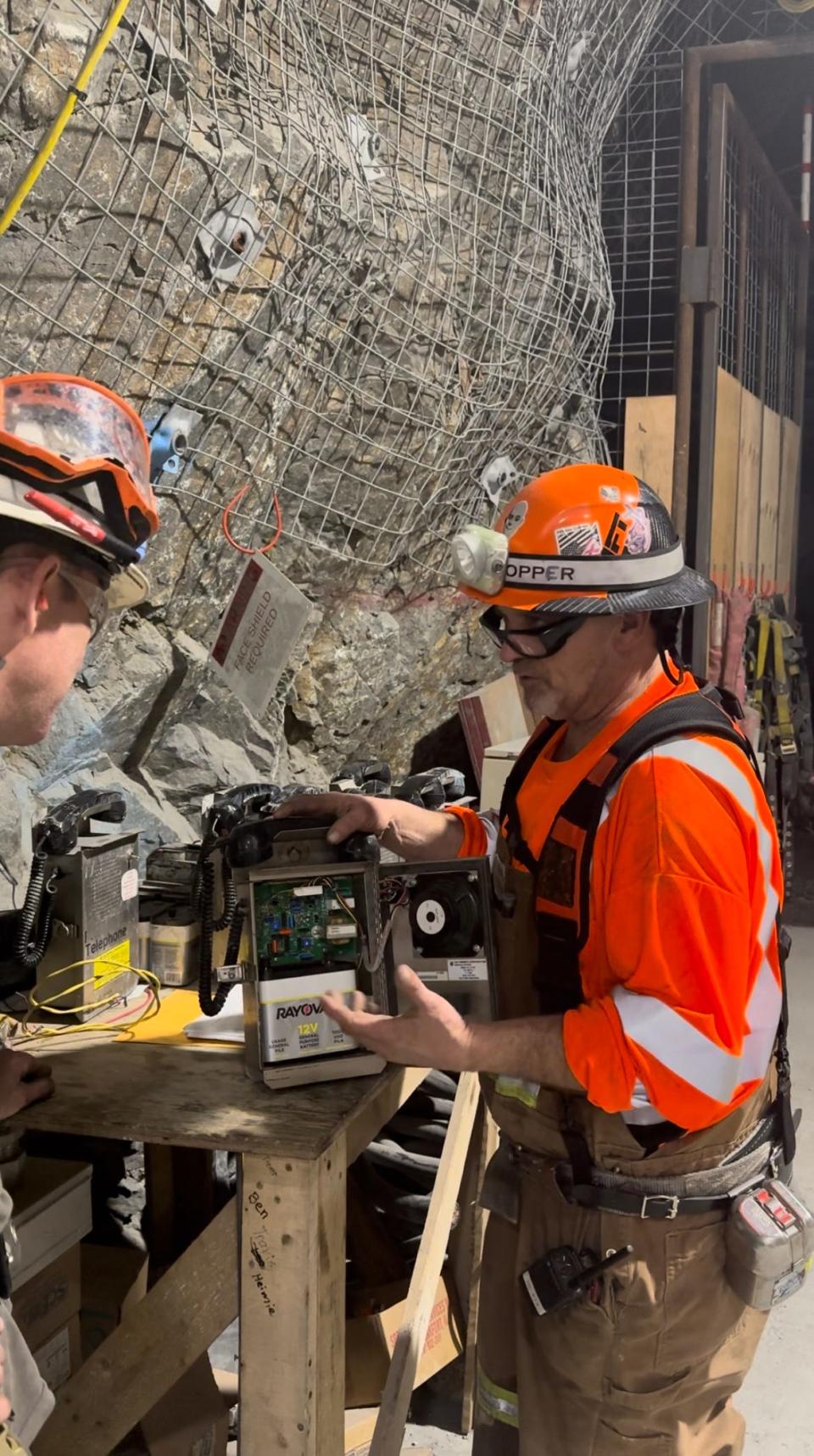 cory rockwell learning how to repair mine phones