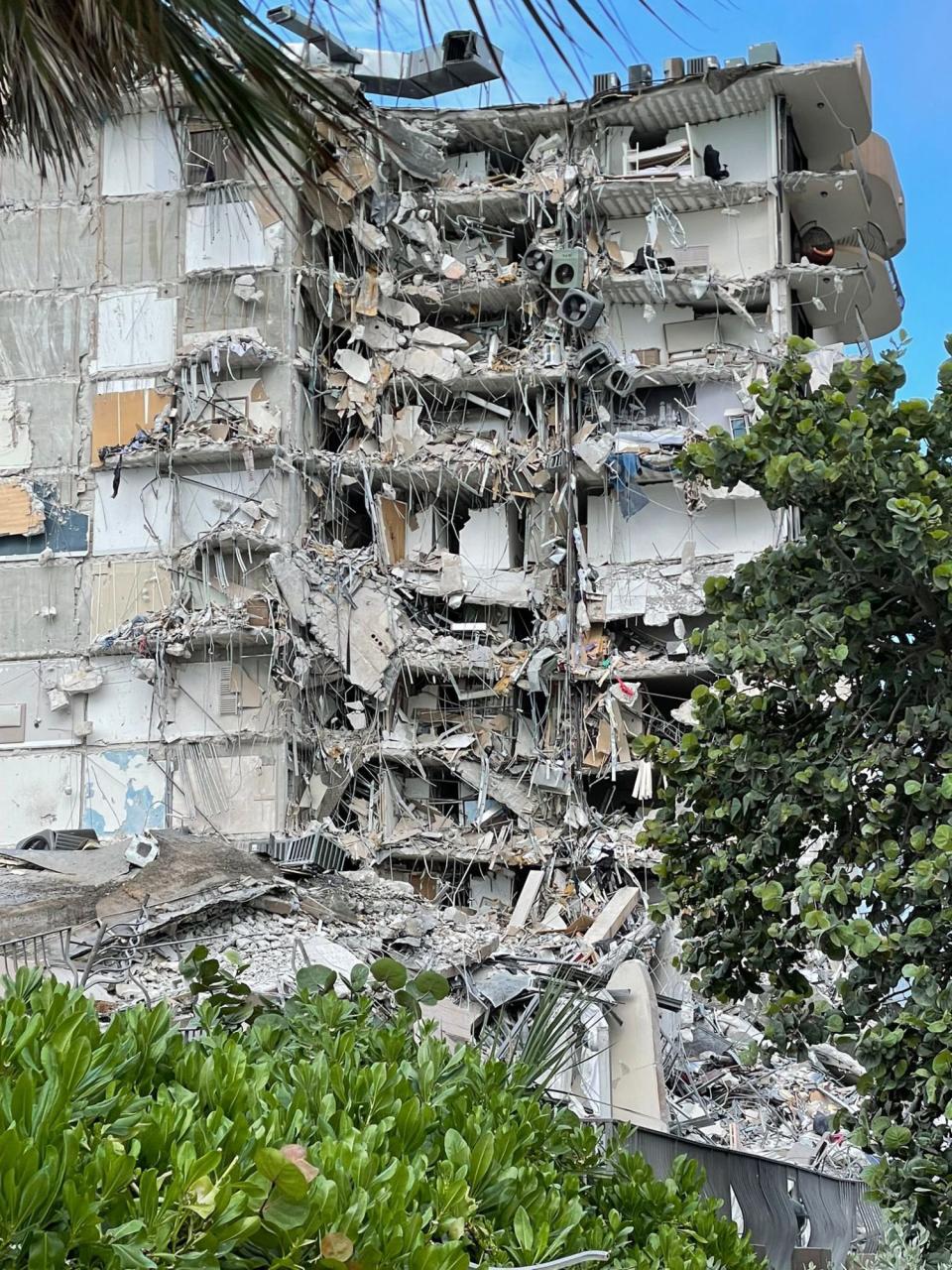 Devastating Photos of Thursday's Condo Collapse in Florida