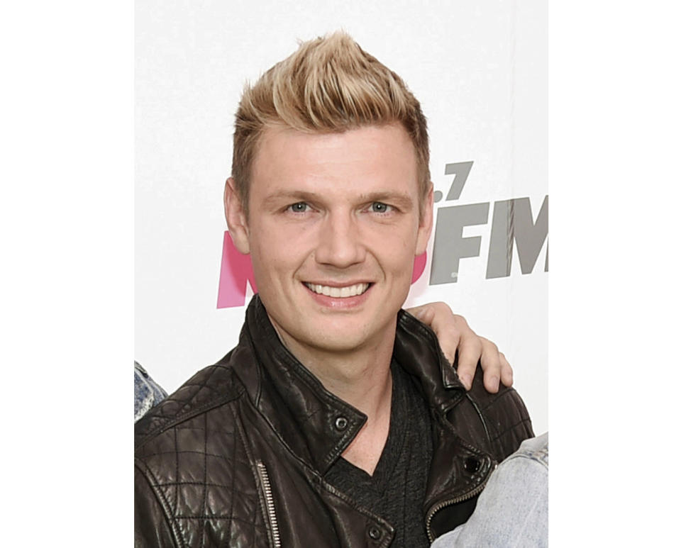 ARCHIVO - Nick Carter de Backstreet Boys llega a Wango Tango, el 13 de mayo de 2017, en Carson, California. Carter enfrenta dos demandas civiles en Las Vegas presentadas por separado por mujeres que alegan que las agredió sexualmente en 2003 y 2001. Carter y sus abogados obtuvieron un fallo favorable el miércoles 30 de agosto de 2023, en una contrademanda derivada del primer caso, presentad en diciembre. (Foto Richard Shotwell/Invision/AP, archivo)