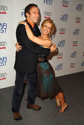 Duncan Tucker and Felicity Huffman at the LA premiere of The Weinstein Company's Transamerica