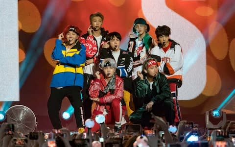 BTS is leading the global rise of K-pop - Credit: GC Images/GC Images