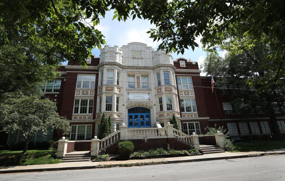 The Jefferson County Traditional Middle School School at 1418 Morton Ave. in Louisville, Ky. on July 10, 2023.