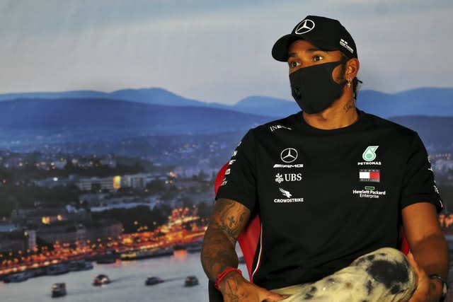 Hamilton is now in Hungary planning to follow up his victory in Austria