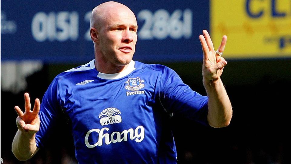 Former Everton striker Andy Johnson