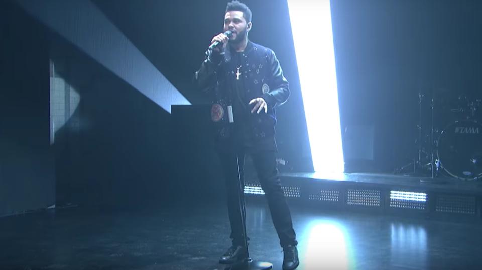 We’re all about the Weeknd’s explosive “Saturday Night Live” performance