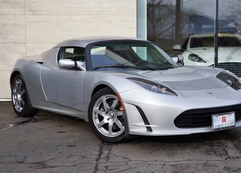 A rare Tesla Roadster is for sale for  million – here’s a closer look at the car