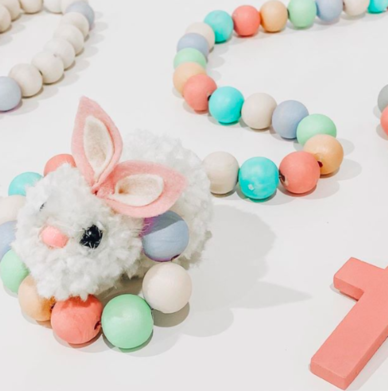<p>@lydialouiseblog</p><p>This bunny garland has the perfect Easter palette: pastels!</p><p>From Instagram user <a href="https://www.instagram.com/p/B85F4s7AJe3/?igshid=l3nwh4wo2zxn" rel="nofollow noopener" target="_blank" data-ylk="slk:@lydialouiseblog;elm:context_link;itc:0;sec:content-canvas" class="link ">@lydialouiseblog</a>.</p>
