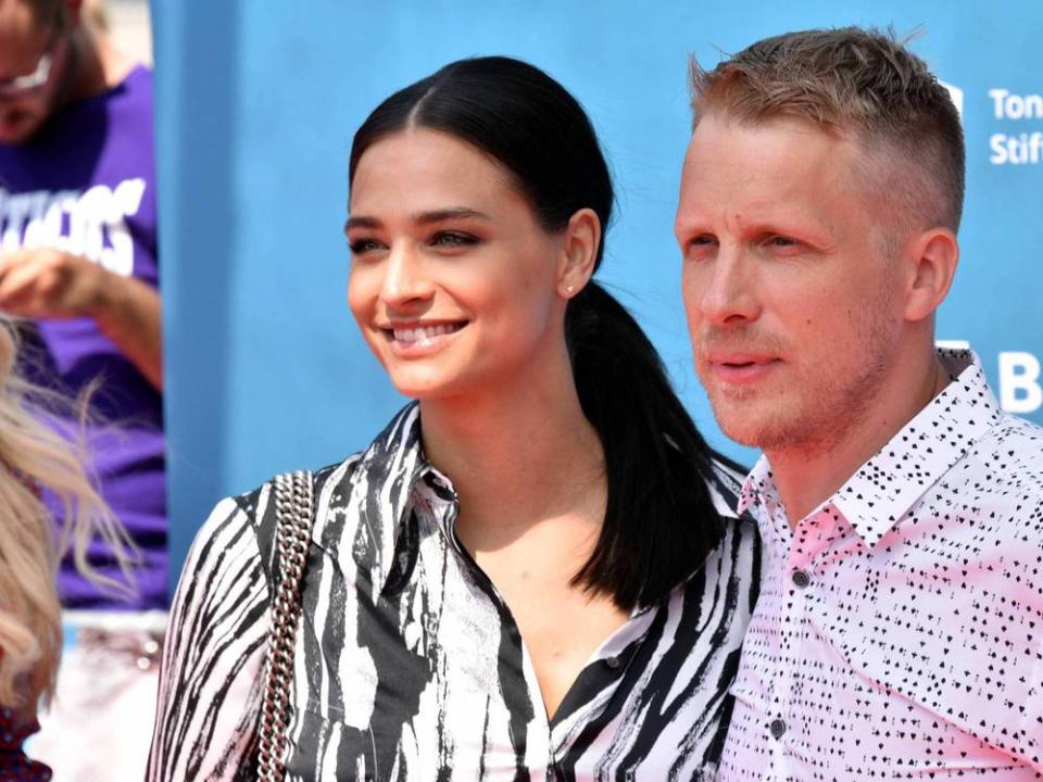 Seit September 2019 offiziell verlobt: Amira Aly und Oliver Pocher (Bild: imago images / Horst Galuschka)