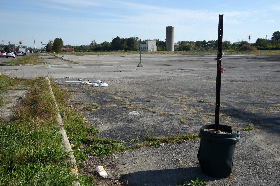 This photo taken early last year shows the site off North Telegraph Rd. where the former La-Z-Boy World Headquarters once stood.