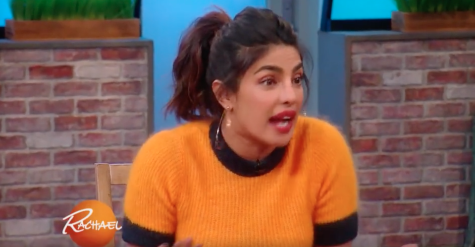 Priyanka Chopra has come out in Meghan Markle’s defense. Photo: The Rachel Ray Show