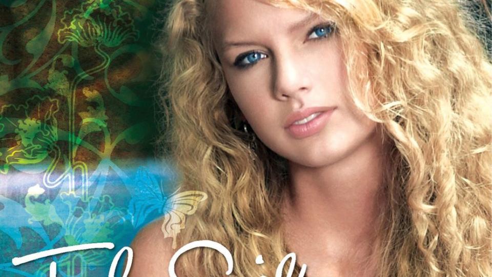 Taylor Swift debut album cover