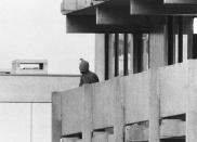 <p>In September of 1972, Palestinian terrorists seized the Israeli Olympic team’s quarters, taking 11 athletes hostage. A failed rescue attempt saw all 11 hostages killed along with several of the terrorists. (AP) </p>