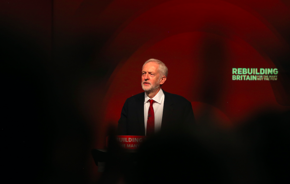 <em>Mr Skinner made an impassioned speech about wanting Jeremy Corbyn in Downing Street (PA)</em>
