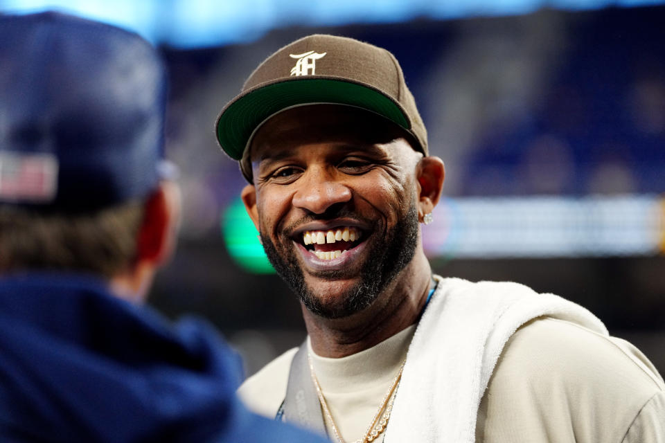 CC Sabathia has excelled as part of MLB Network's Clubhouse Edition broadcasts. (Photo by Mary DeCicco/WBCI/MLB Photos via Getty Images)