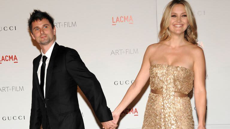 Kate Hudson y Matthew Bellamy, dos ex que lograron llevarse bien