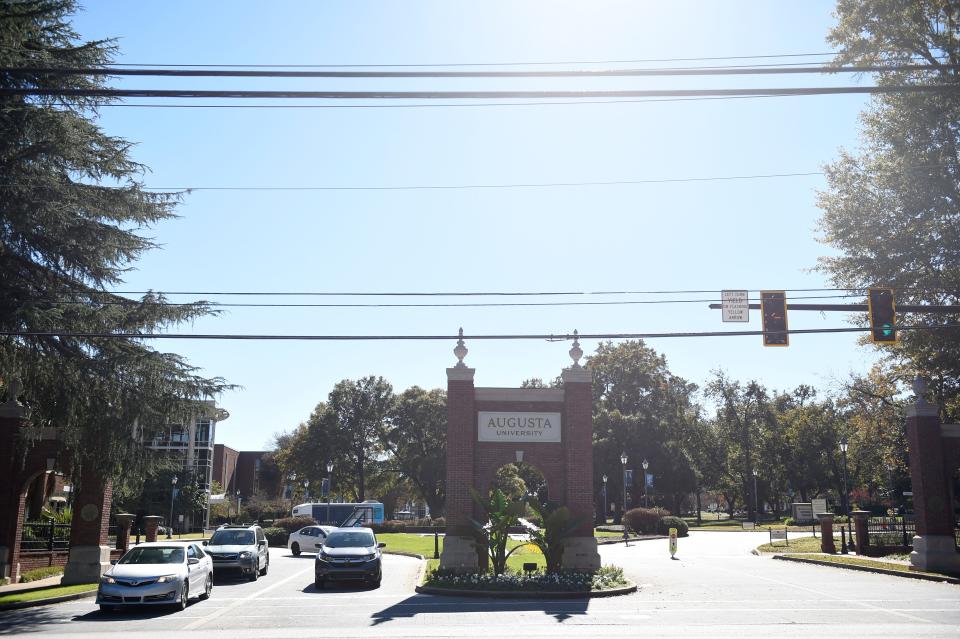 FILE - Augusta University's Summerville campus on Monday, Nov. 15, 2021. The university grew its enrollment last year by 2.2%, bucking a statewide trend.
