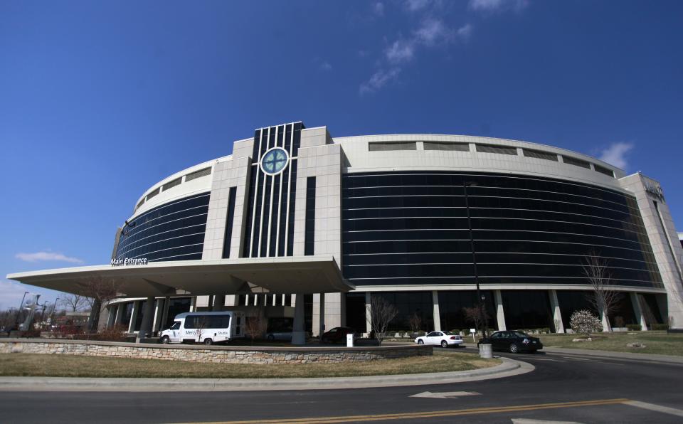 Mercy Hospital Springfield as seen in this News-Leader file photo.