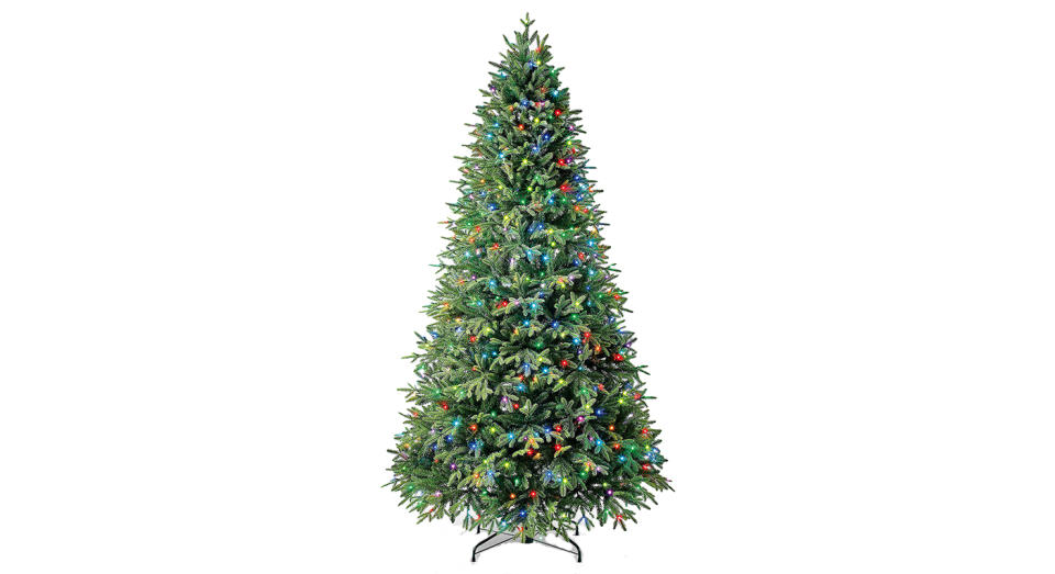 Evergreen Classic Holiday Symphony Rainbow Pre-Lit Christmas Tree