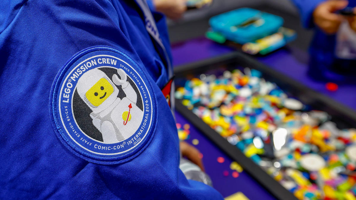 Lego sets up ‘space station’ at San Diego Comic-Con, offers mission crew patch