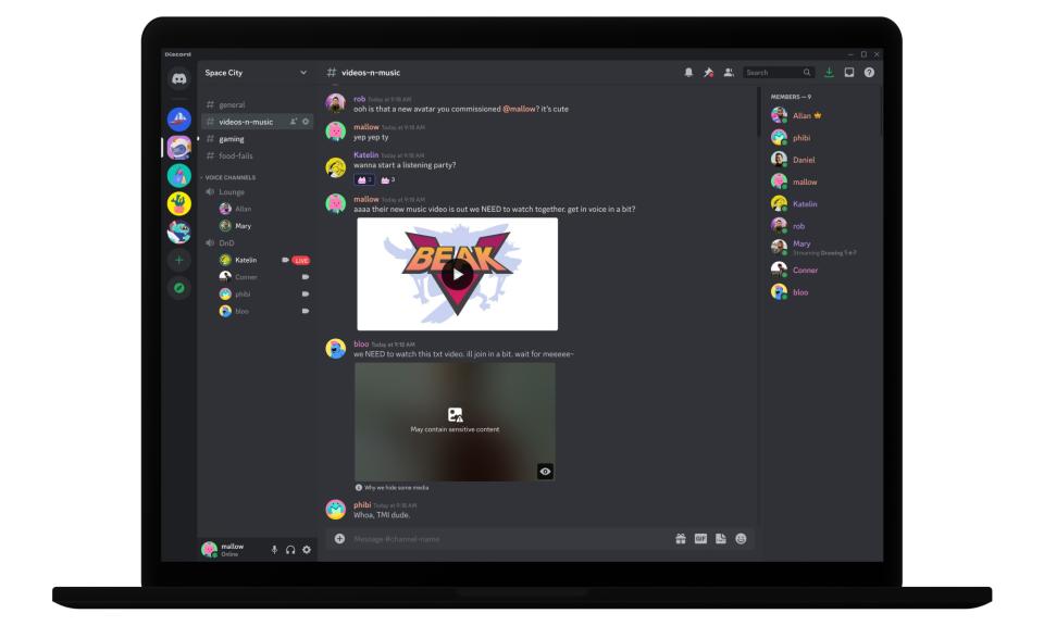 Outils de sécurité pour adolescents Discord