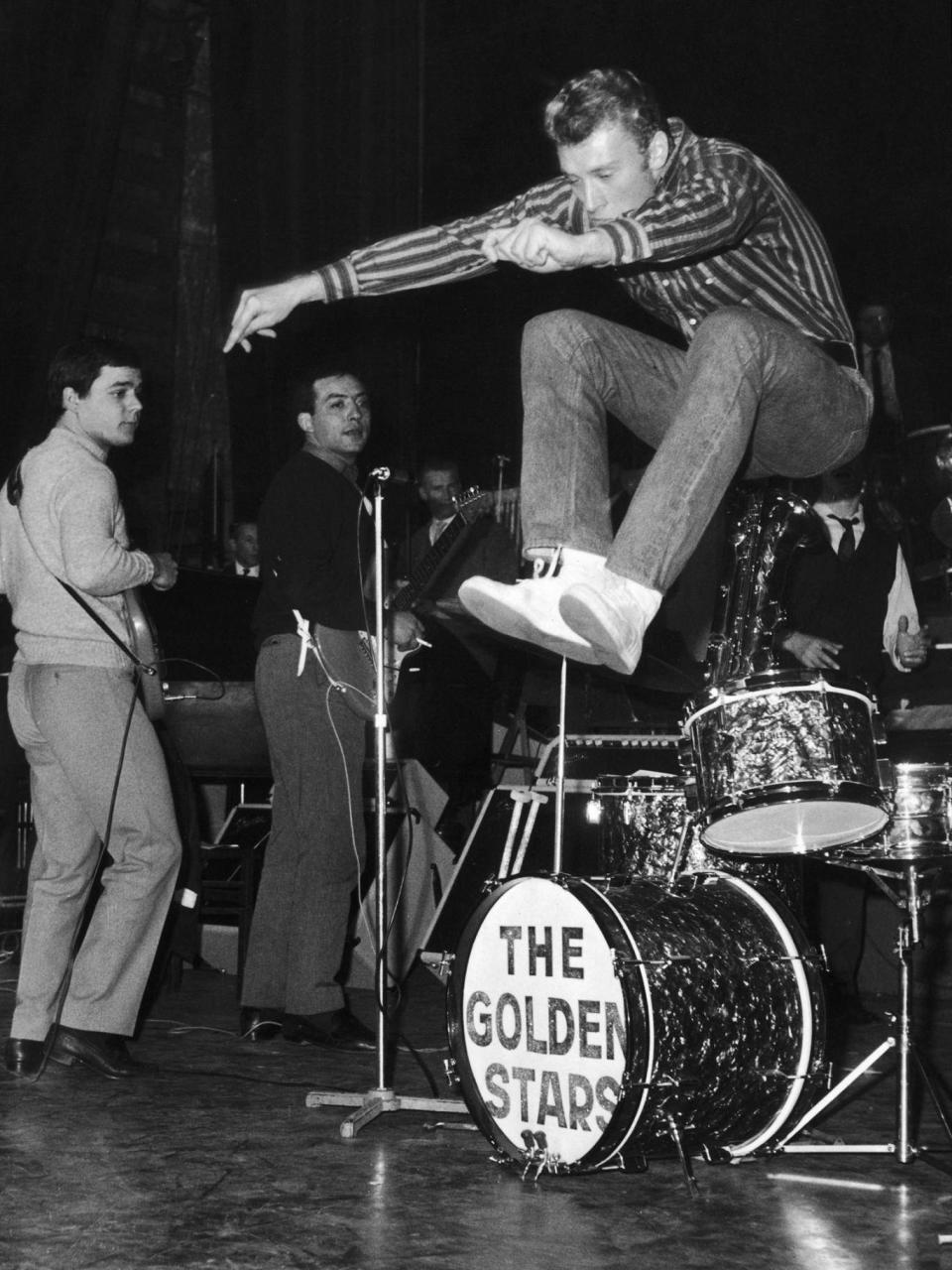 Hallydaywith his group The Golden Stars in 1962 (Hulton Archive/Getty)