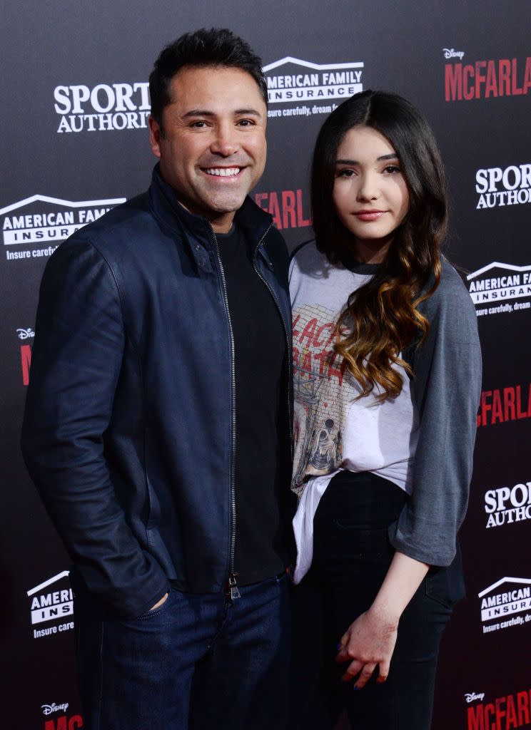 Oscar De La Hoya Reveals Why He Let Travis Barker Raise His Daughter