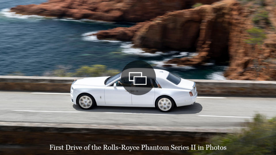 The Rolls-Royce Phantom Series II. - Credit: James Lipman, courtesy of Rolls-Royce Motor Cars.