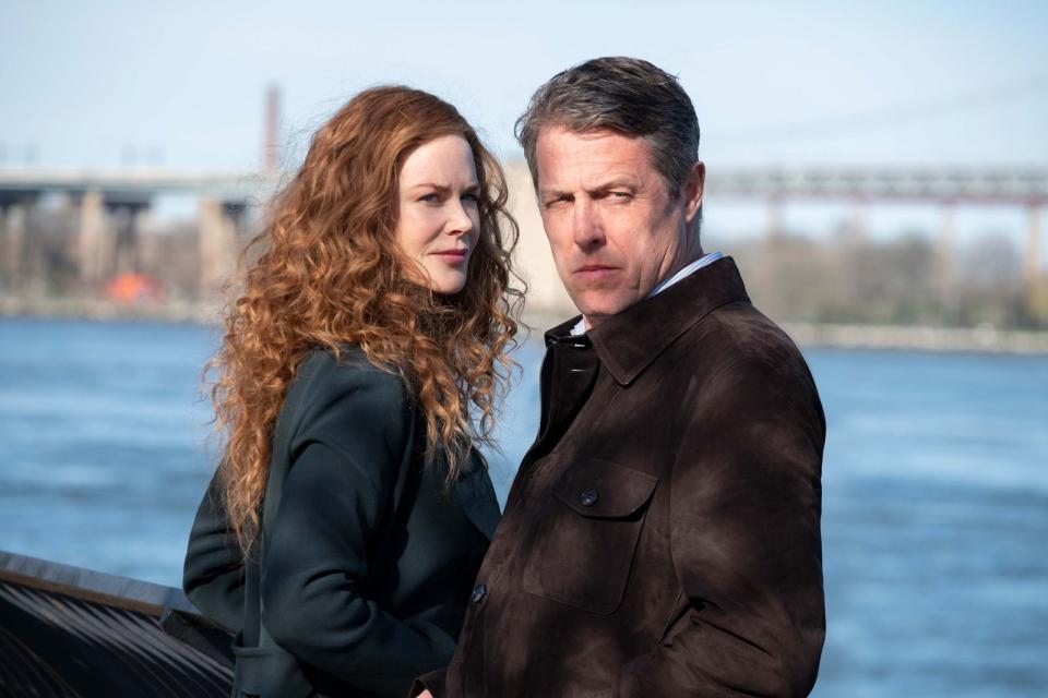 Grace (Nicole Kidman) und Jonathan (Hugh Grant) wirken auf den ersten Blick wie ein glückliches Ehepaar ohne Probleme. (Bild:  Warner Bros. / Home Box Office, Inc. / Niko Tavernise)