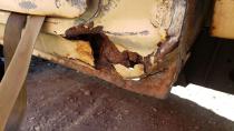 <p>Some rust, not too terrible for a Japanese-made vehicle of its time.</p>