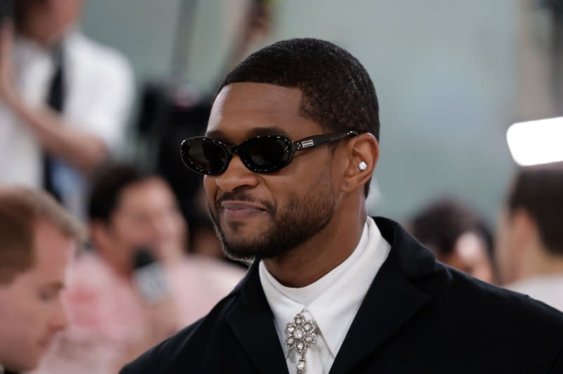 Usher attends the Costume Institute Benefit at the Metropolitan Museum of Art in May. File Photo by John Angelillo/UPI