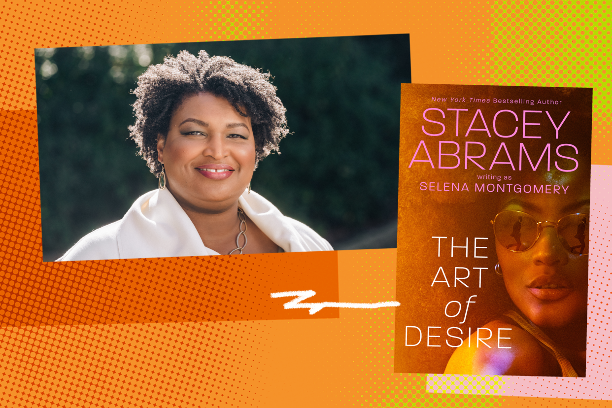 Stacey Abrams is fighting for voting rights in real life, but for years she's been writing romance stories under the pseudonym Selena Montgomery. (Yahoo News/Penguin RandomHouse) 