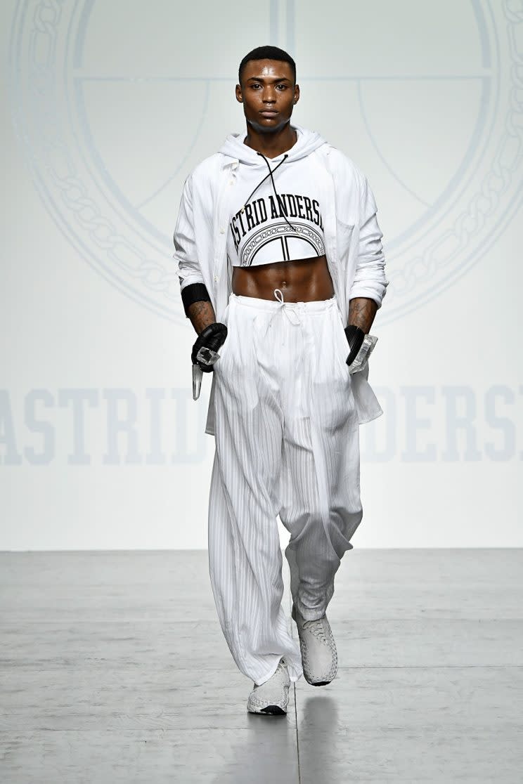 <i>Astrid Andersen showcased sporty styles [Photo: Astrid Andersen]</i>