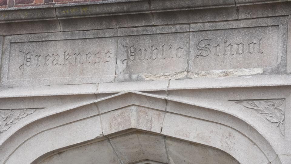 Wayne, NJ -- February 22, 2024 -- The Preakness Public School building was built one hundred years ago. Wayne K-12 district officials gave a tour of three schools in advance of the $169.8 million bond referendum on March 12.