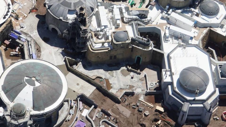 Aerial Photos Show Disney's Star Wars: Galaxy's Edge