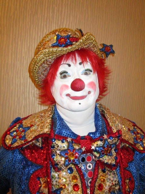 Nicholas "Doc" Reed at a clowning competition