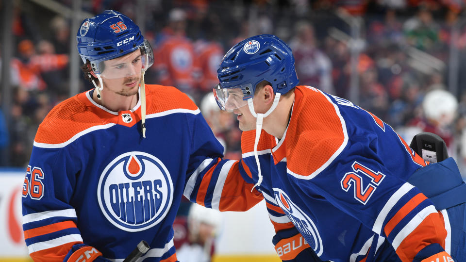 The Oilers were forced to deal a pair of fan favourites for essentially nothing as teams across the NHL try and shed salary. (Getty)