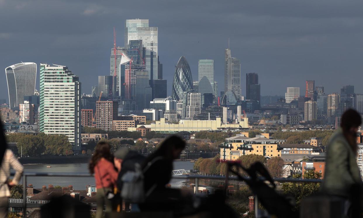 <span>The OBR says higher personal taxes imposed by Conservative and Labour governments will limit the size of public sector borrowing over the next 50 years.</span><span>Photograph: Martin Godwin/The Guardian</span>