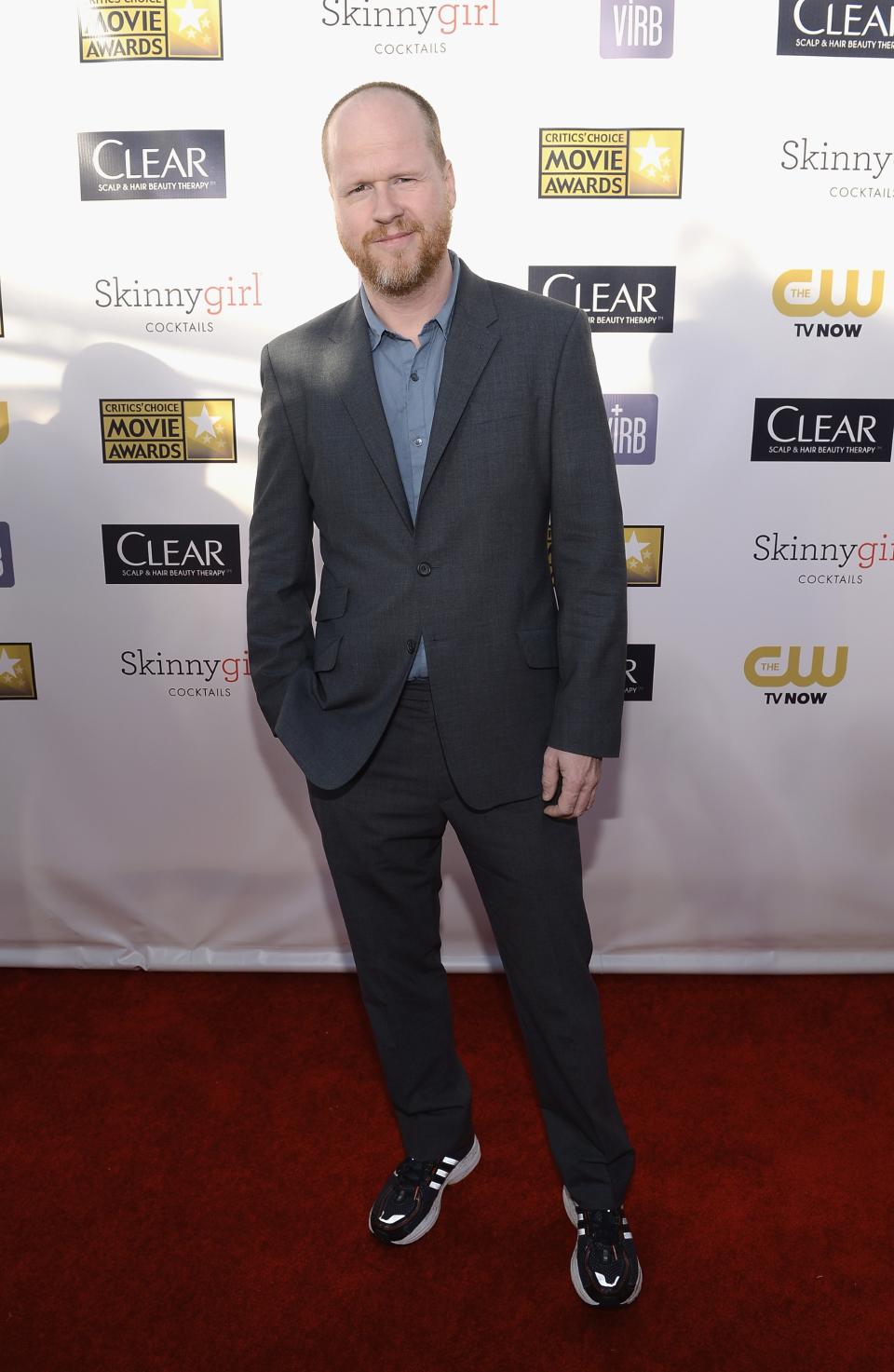 SANTA MONICA, CA - JANUARY 10: Joss Whedon attends the 18th Annual Critics' Choice Movie Awards held at Barker Hangar on January 10, 2013 in Santa Monica, California. (Photo by Larry Busacca/Getty Images for BFCA)