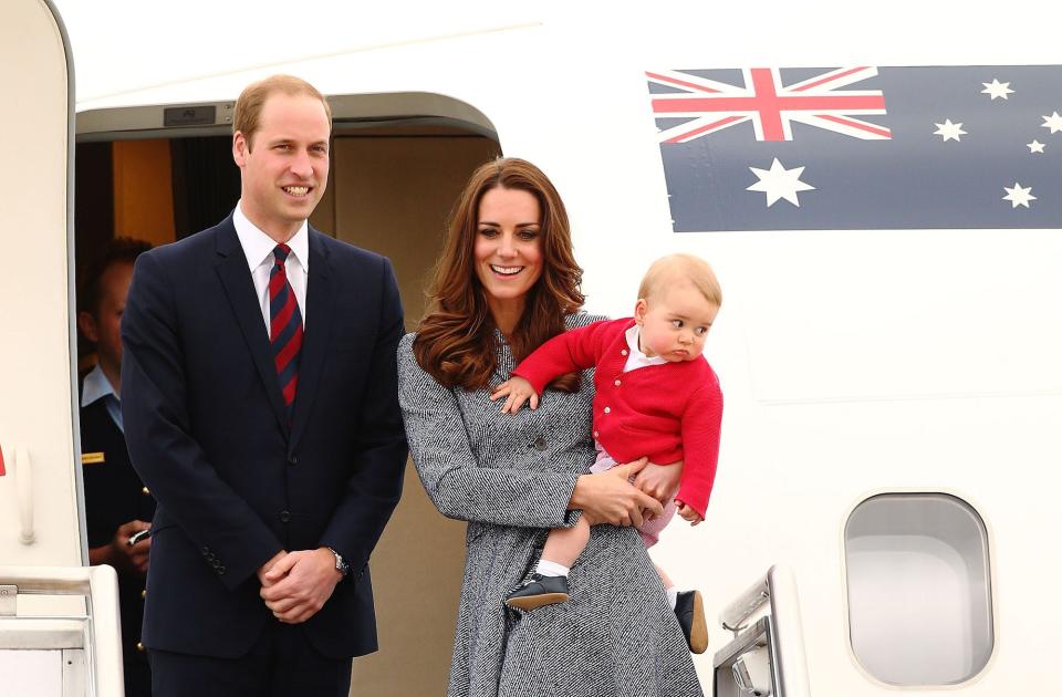 kate middleton prince william george australia